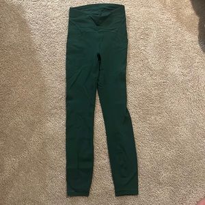 lululemon athletica High-Rise Dark Green Leggings